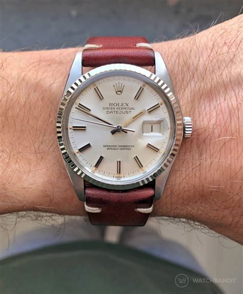 original rolex leather strap|vintage leather strap Rolex watches.